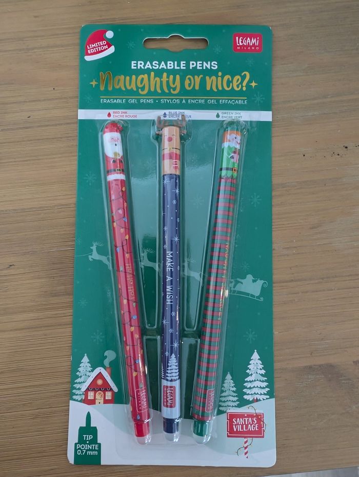 Pack de stylos Noël 2024 legami