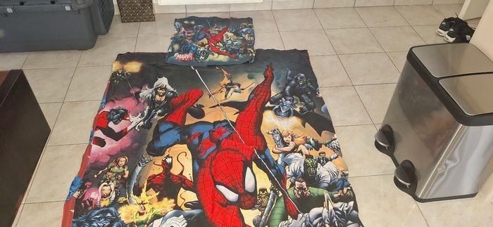 Parure housse de couette et tête d'oreiller - photo numéro 4