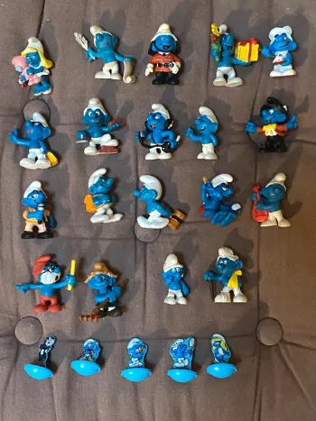 Lot spécial calendrier de l’avent Schtroumpf