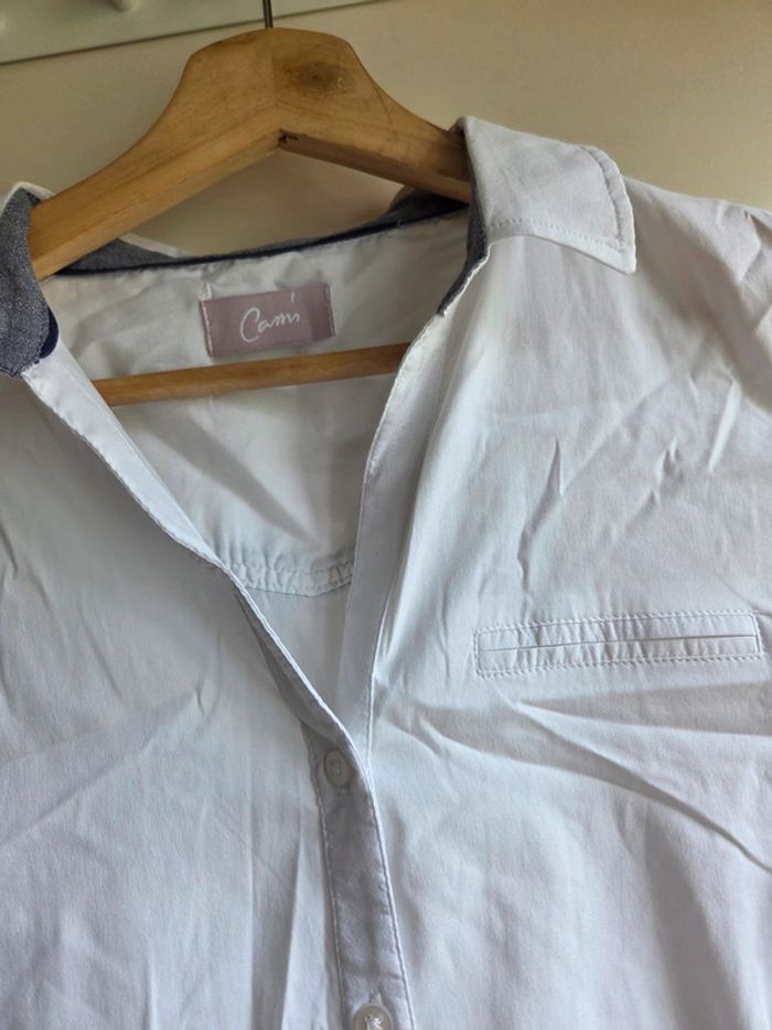 Chemise blanche cam's - taille L - photo numéro 3