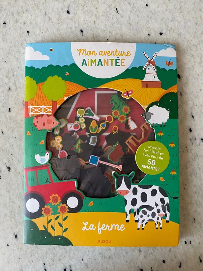 Mon aventure aimantée La ferme Auzou