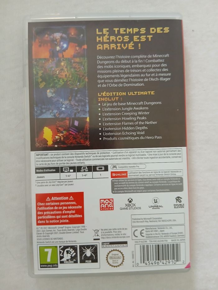 Minecraft Dungeons ultimate édition - photo numéro 2