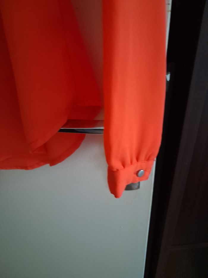 Blouse fluide #Pimkie orange taille 36 - photo numéro 8