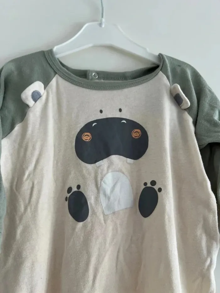 Pyjama enfant avec pieds - photo numéro 4