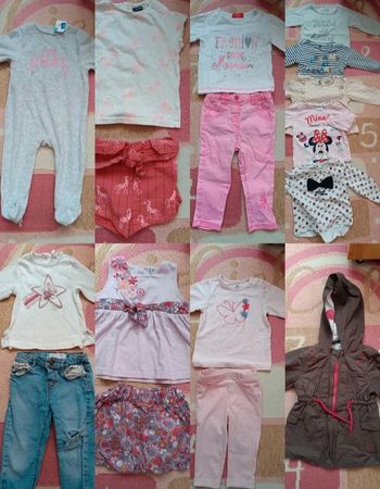 Lot de vêtements bébé fille taille 12 mois