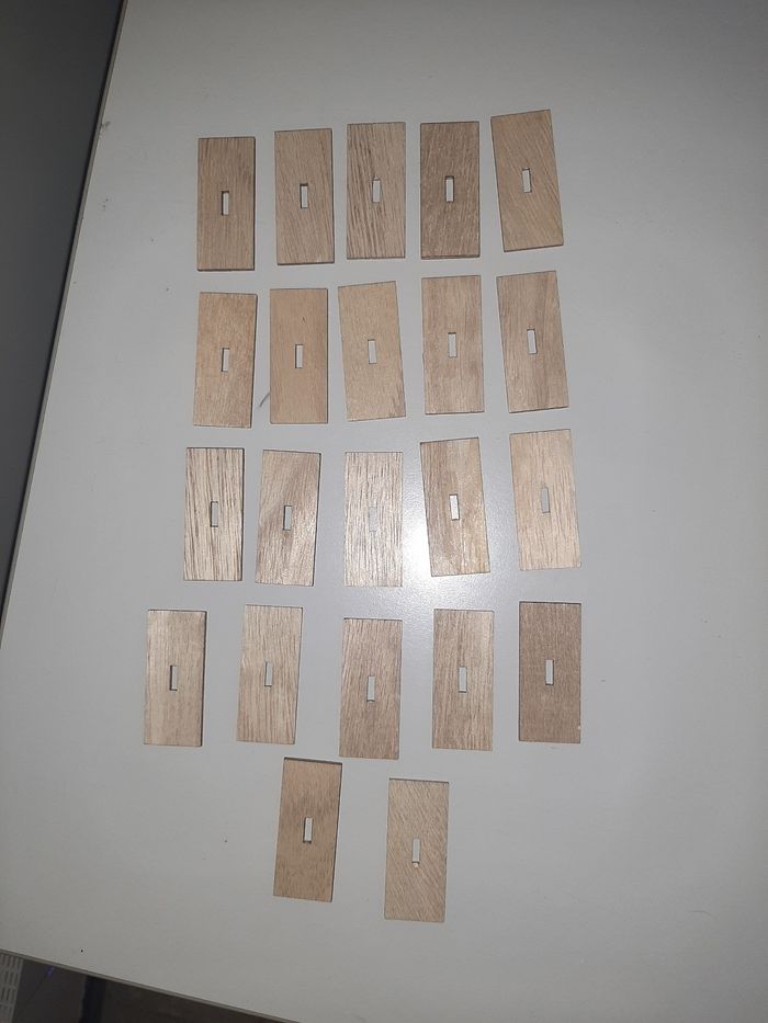 Numéro de table en bois mariage - photo numéro 3