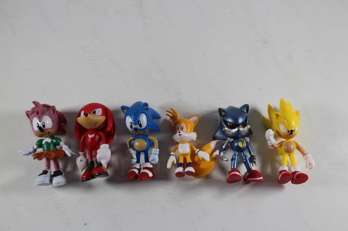 Sonic Figurines Knuckles Tails Sonic - photo numéro 5