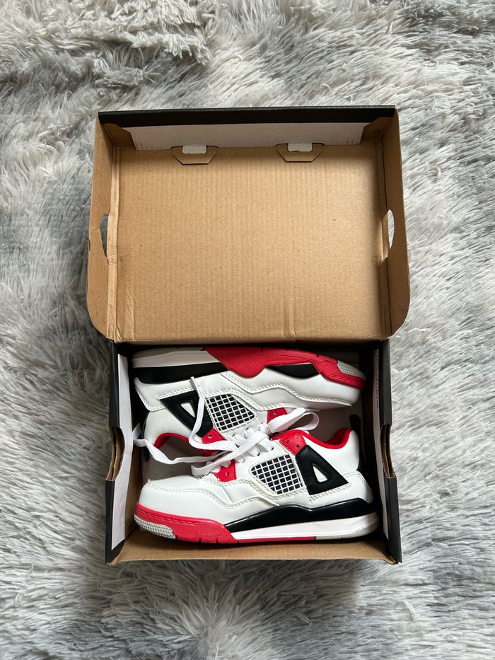 Jordan Air Jordan Retro 4 Fire Red - photo numéro 2