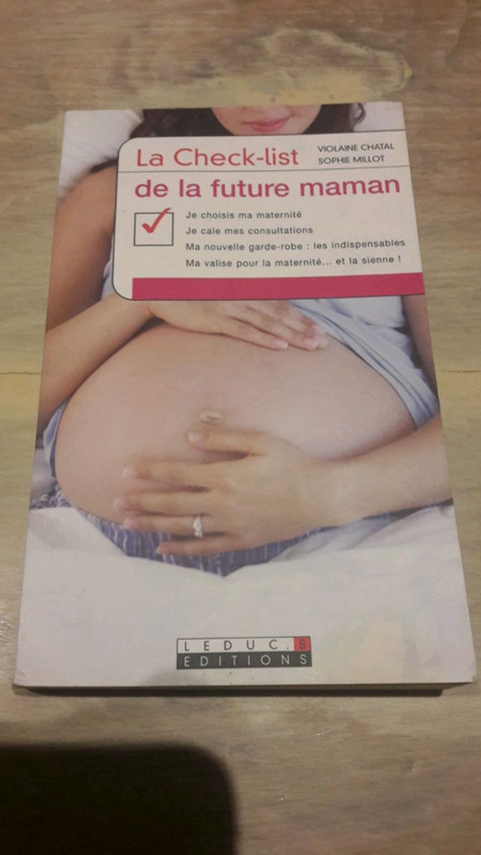 La check-list de la future maman