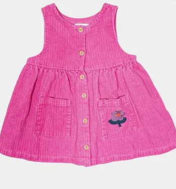 Catimini Robe sans manche 12 mois en velours NEUVE