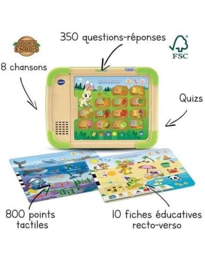 Vtech tablette interactive éducative TactiKid - photo numéro 9