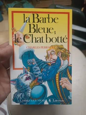 Livre la barbe bleue, le chat botté