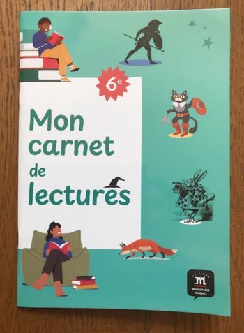 Mon carnet de lectures 6ème - édition 2025