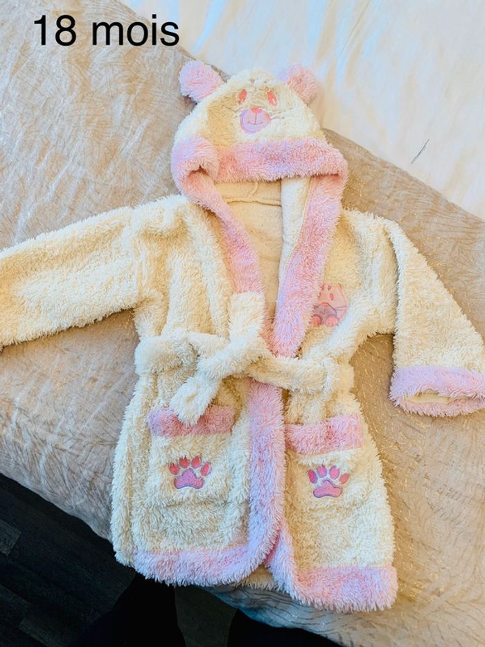 Robe de Chambre Chat T 18 mois