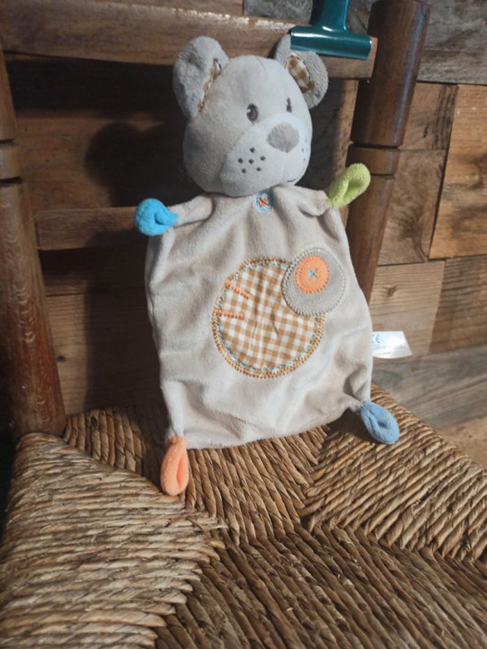 Doudou ours nicotoy tbe - photo numéro 3
