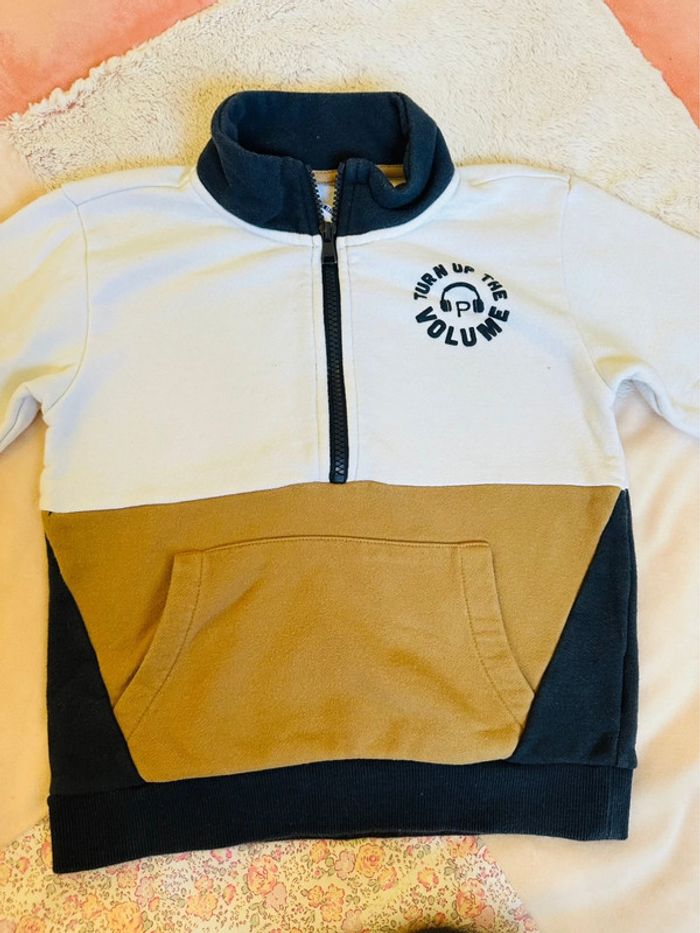 Sweat col zippé 5 ans