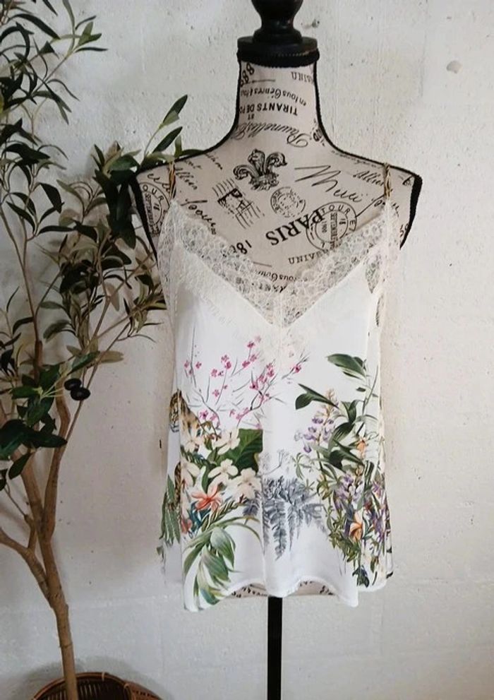 🌿 Débardeur fluide à bretelles réglables – Taille S - photo numéro 8