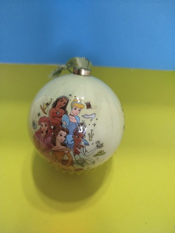 Lot de 3 boules de Noël - Disney princesses - photo numéro 4