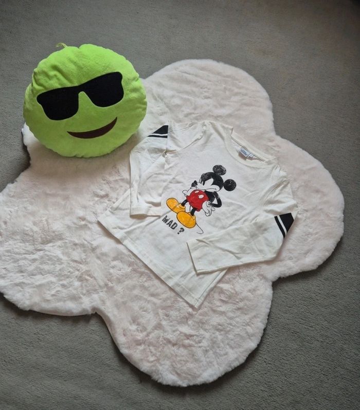 T-shirt manches longues 6 ans Disney Mickey