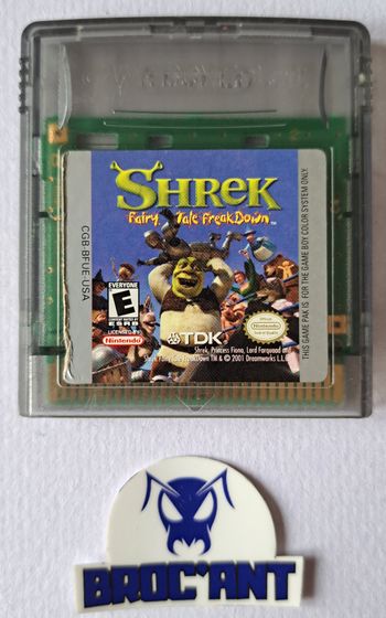 Shrek Fairy Tale Freakdown USA Nintendo Gameboy Color GBC