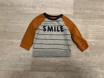 Pull sweat fin Primark 6/9mois