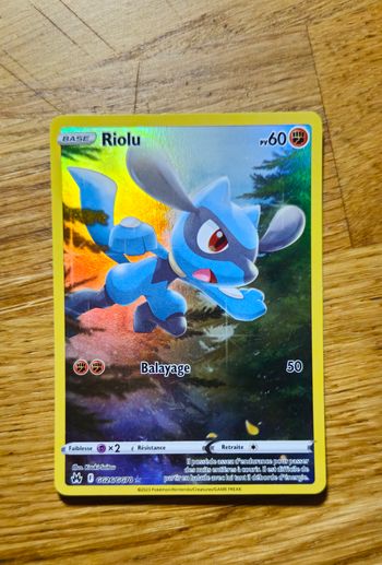 Carte pokemon Riolu GG26/GG70