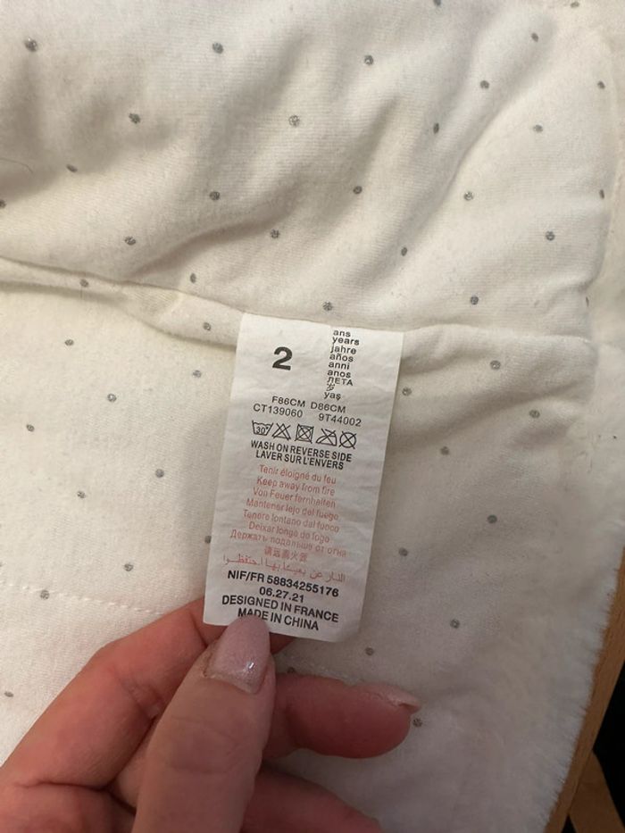 Veste fausse fourrure à capuche oreilles Absorba - photo numéro 5