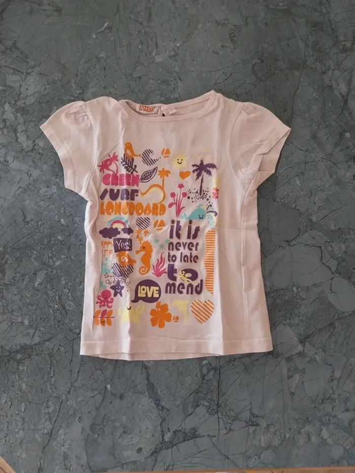 T-shirt manche courte 5 ans