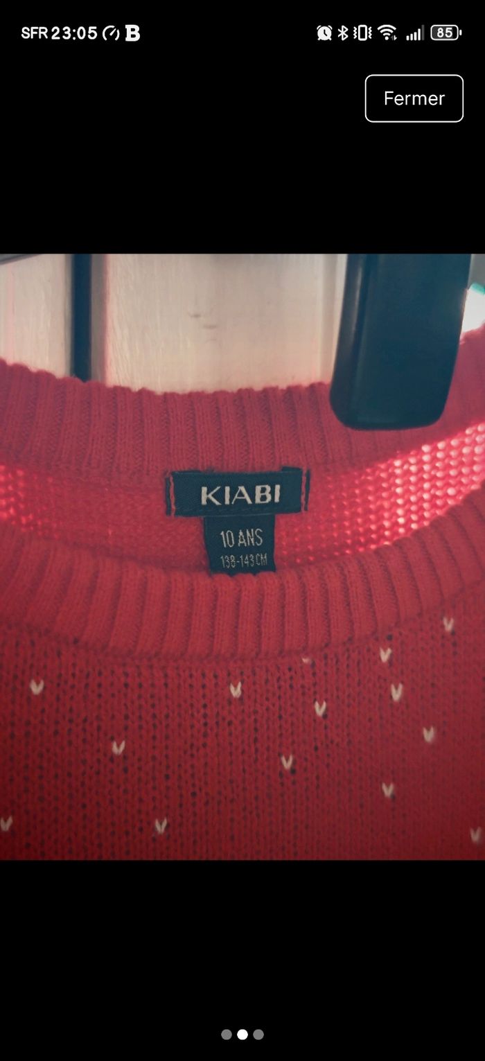 Pull de Noël 10 ans - photo numéro 2