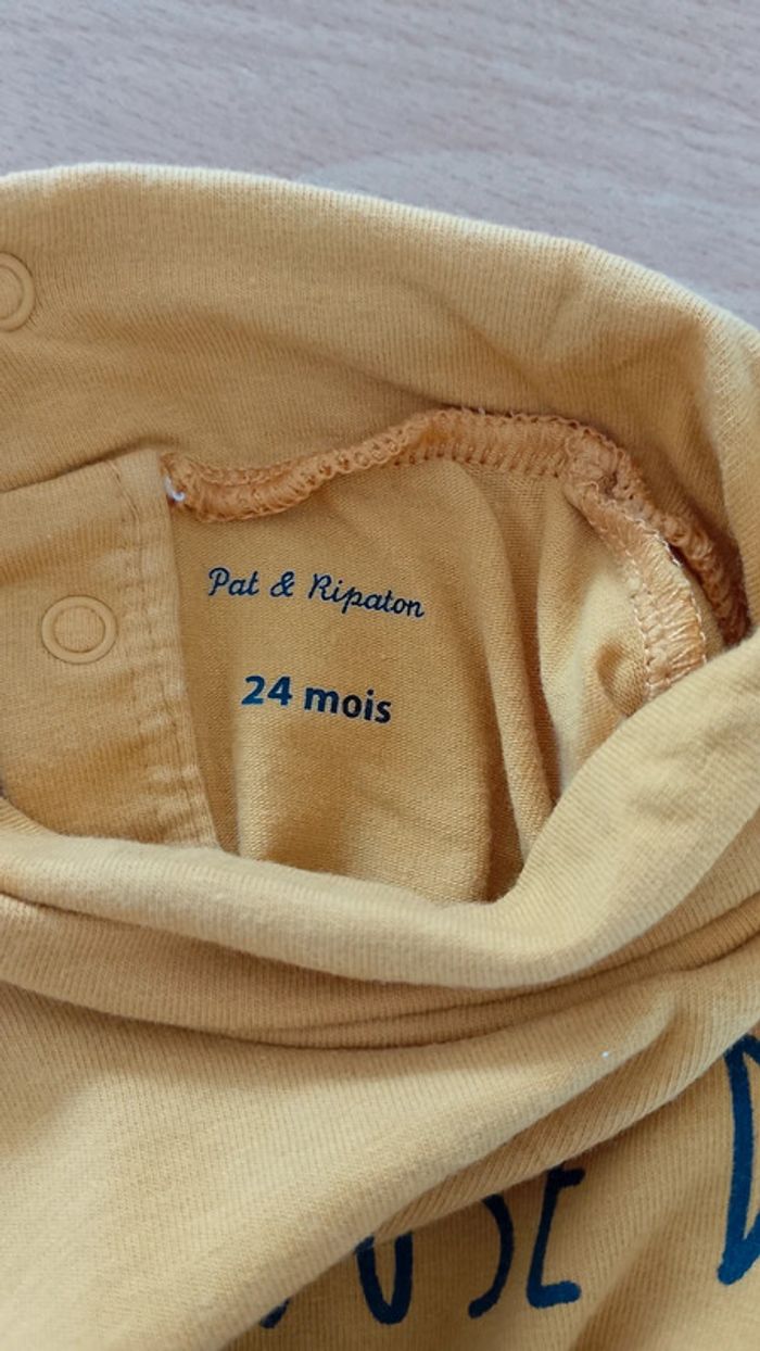 #manu_7896garcon2ans t shirt manches longues - photo numéro 4