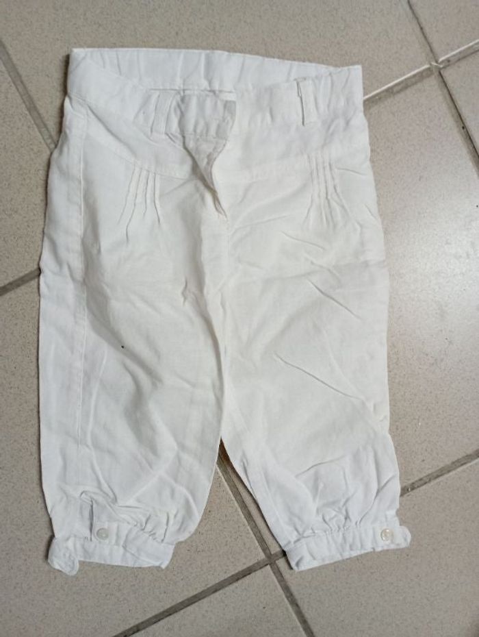 Pantallon blanc