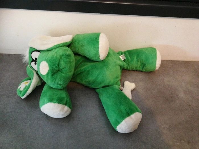 Peluche doudou chien hippie tout doux 45 cm - photo numéro 4