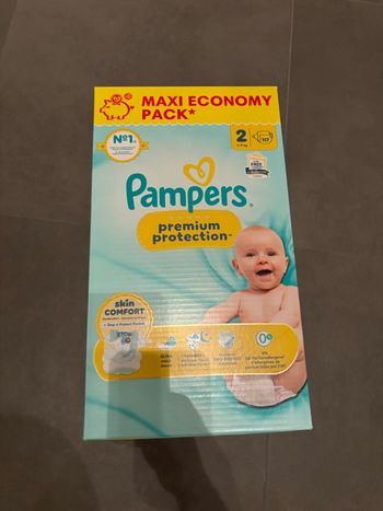 Couches Pampers premium taille 2