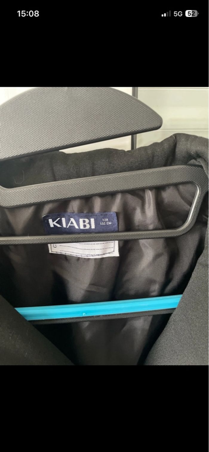 Veste noire enfant fille 12 ans - photo numéro 3