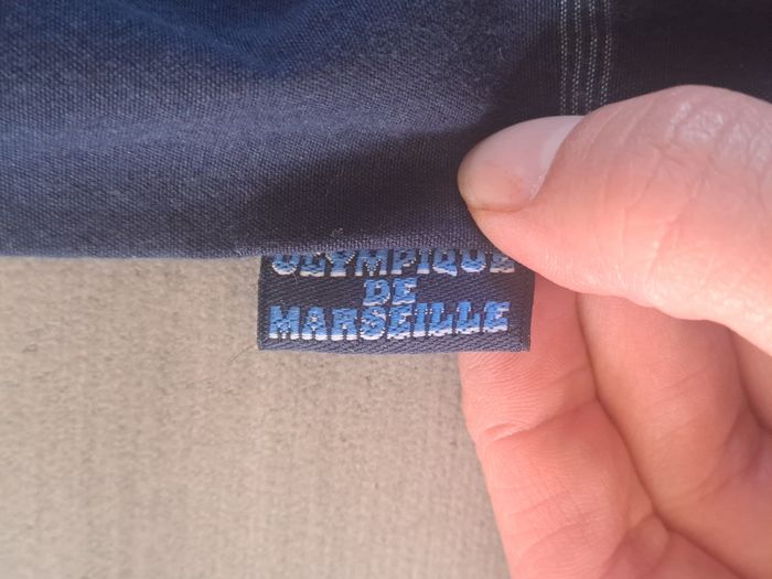 Chemise officielle vintage Olympique de Marseille Taille L - photo numéro 2