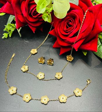 Parure trèfle