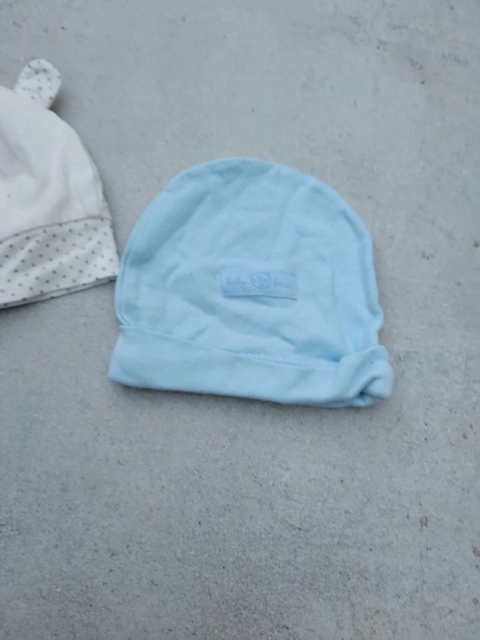 Lot bonnet naissance 1 mois - photo numéro 2