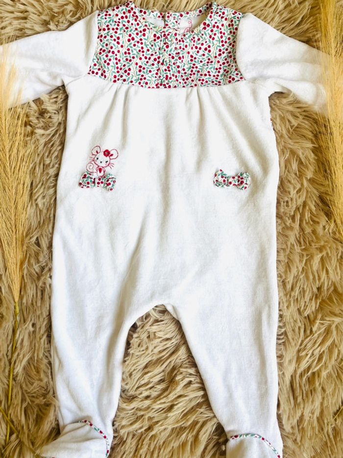 Pyjama velours souris - photo numéro 2