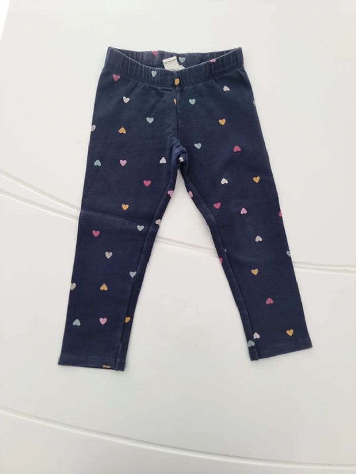 Legging motif coeur