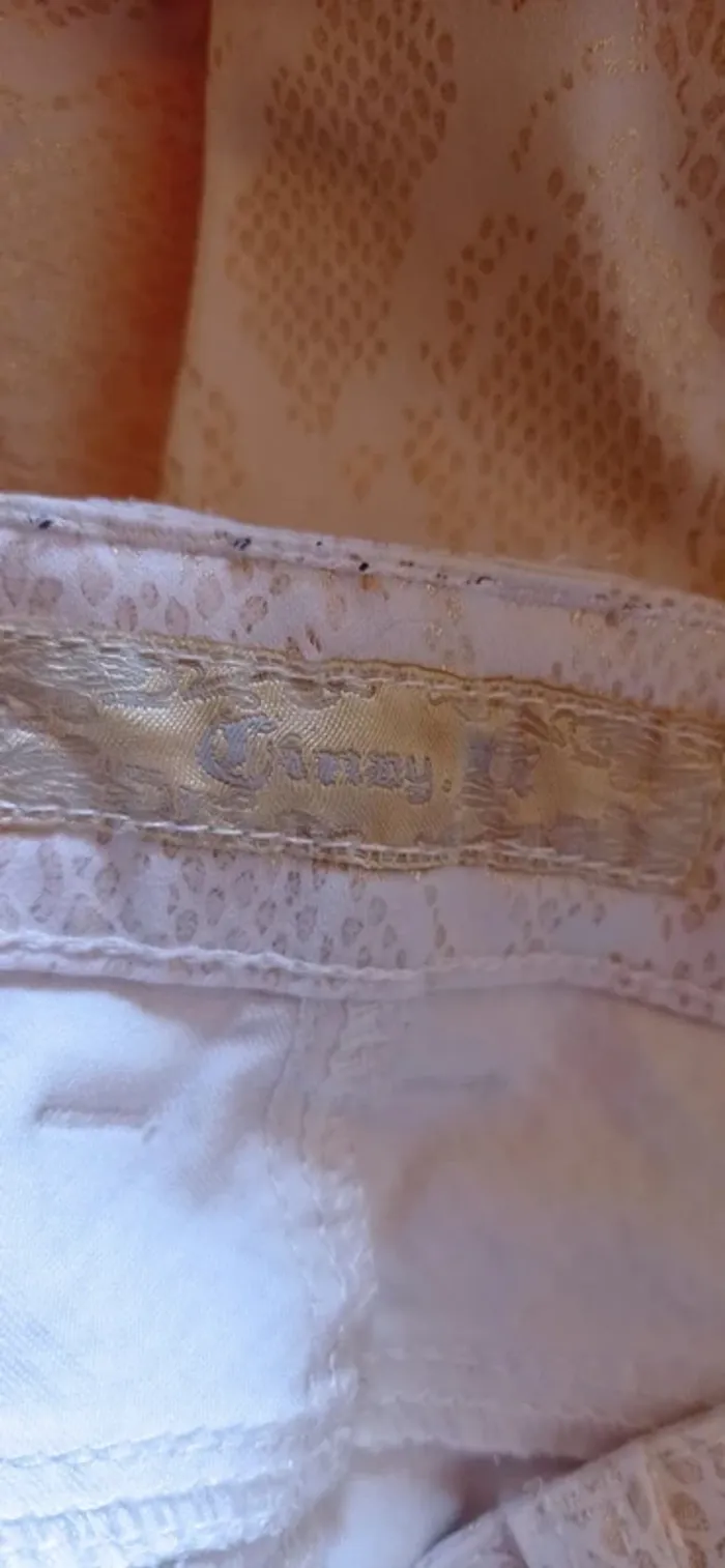 🌸 Pantalon imprimé python, taille 38 - photo numéro 4