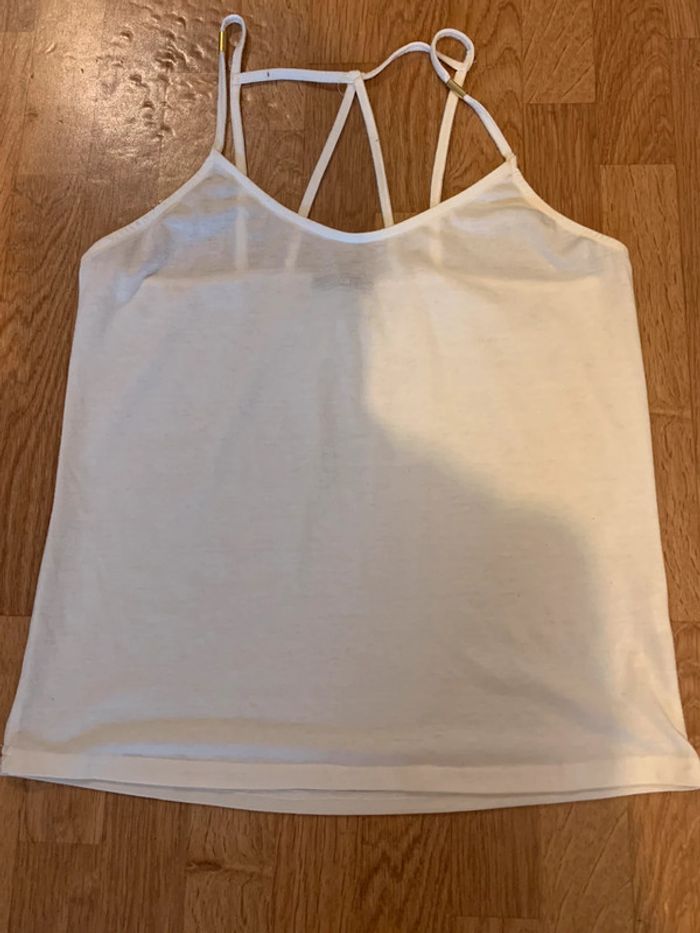 Débardeur blanc xl