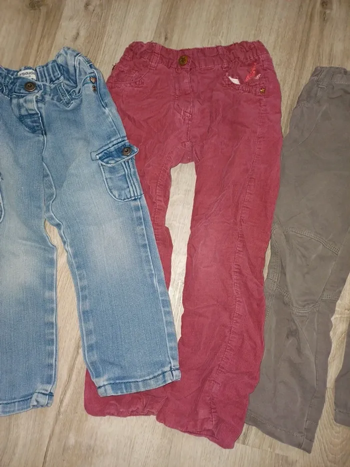 Lot de 4 pantalon 3 ans - photo numéro 3