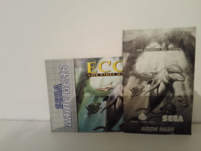 Notice jeu sega game gear ecco the dolphin