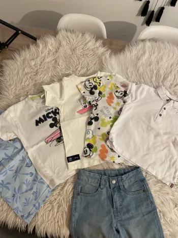 Lot de 5 t-shirt demis manches