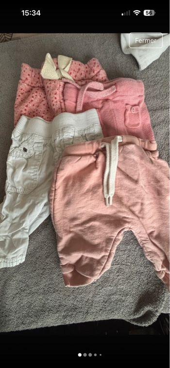 Lot de 4 pantalons 