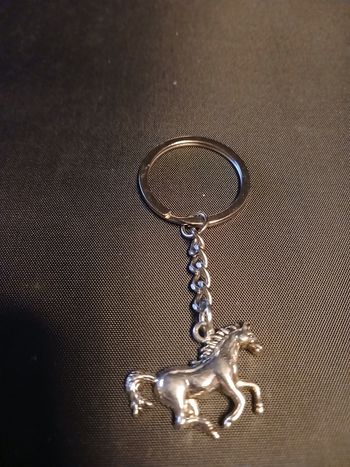 Porte clés avec cheval 