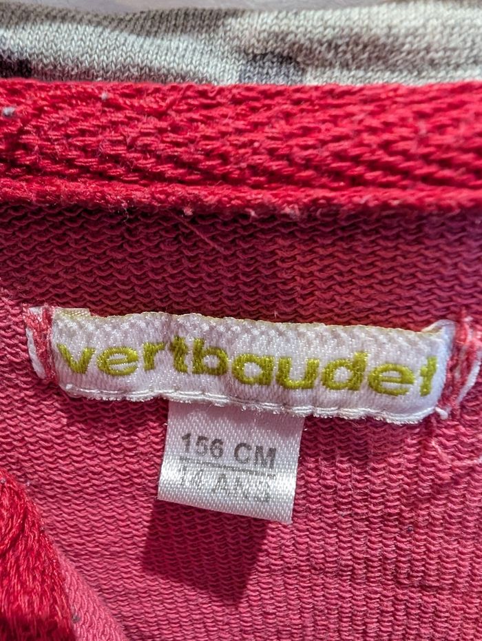 Sweat à capuche rose Vertbaudet - photo numéro 5