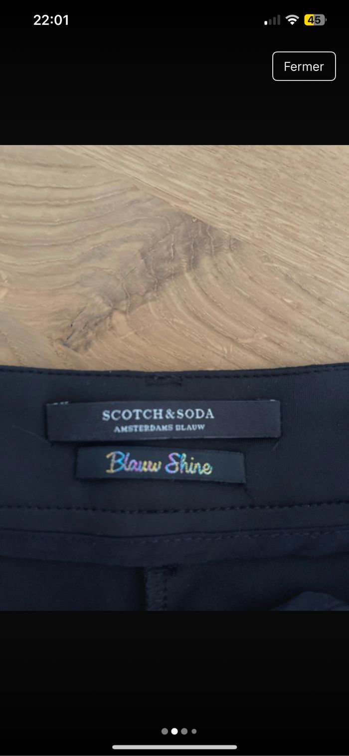 Pantalon tailleur scotch and soda - photo numéro 3