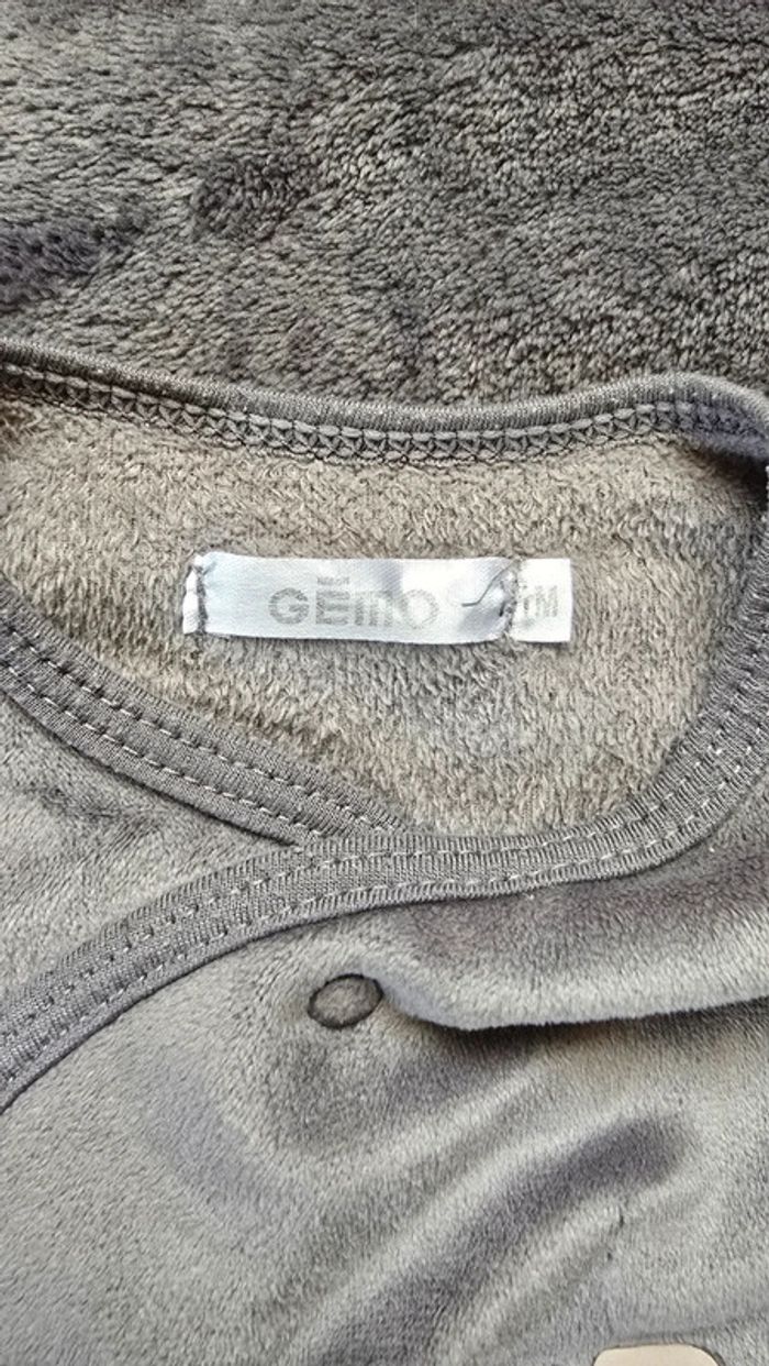 Pyjama bébé en velour - photo numéro 4