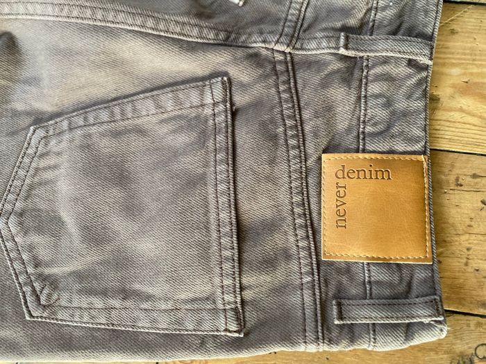 Jeans marron denim pattes d'éph W24 L32 Carlings - photo numéro 3